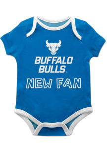 Vive La Fete Buffalo Bulls Baby Blue New Fan Short Sleeve One Piece