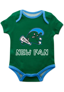 Tulane GREEN New Fan INF ONE PIECE