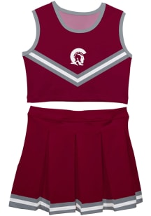 U of A at Little Rock Trojans Toddler Girls Maroon Ashley 2 Pc Sets Cheer