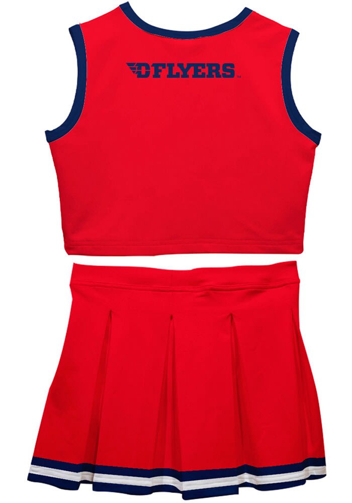 Vive La Fete Dayton Flyers Toddler Girls Red Ashley 2 Pc Sets Cheer