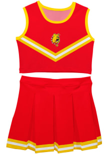 Ferris State Bulldogs Toddler Girls Red Ashley 2 Pc Sets Cheer
