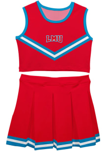 Loyola Marymount Lions Toddler Girls Red Ashley 2 Pc Sets Cheer