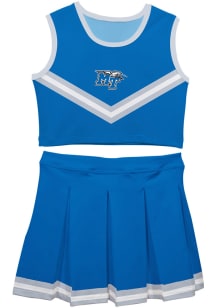 Middle Tennessee Blue Raiders Toddler Girls Blue Ashley 2 Pc Sets Cheer
