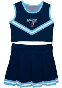 Maine Black Bears Toddler Girls Blue Ashley 2 Pc Sets Cheer