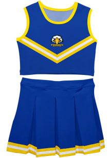 Vive La Fete Morehead State Eagles Toddler Girls Blue Ashley 2 Pc Sets Cheer