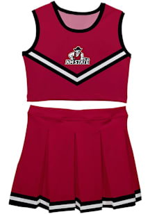 Vive La Fete New Mexico State Aggies Toddler Girls Crimson Ashley 2 Pc Sets Cheer