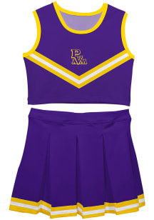 Prairie View A&amp;M Panthers Toddler Girls Purple Ashley 2 Pc Sets Cheer
