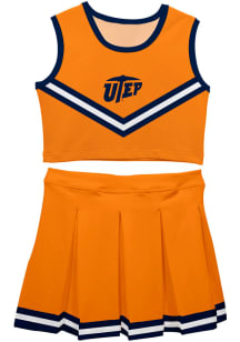 UTEP Miners Toddler Girls Orange Ashley 2 Pc Sets Cheer