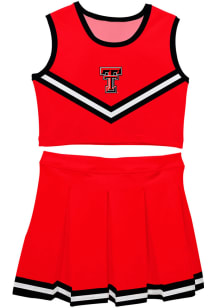 Texas Tech Red Raiders Toddler Girls Red Ashley 2 Pc Sets Cheer