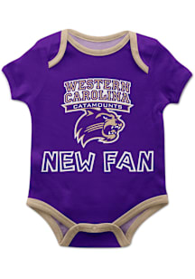 Vive La Fete Western Carolina Baby Purple New Fan Short Sleeve One Piece