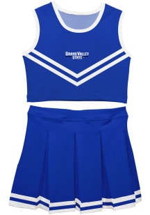 Grand Valley State Lakers Girls Blue Ashley 2 Pc Set Cheer