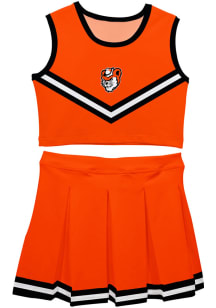 Sam Houston State Bearkats Girls Orange Ashley 2 Pc Set Cheer