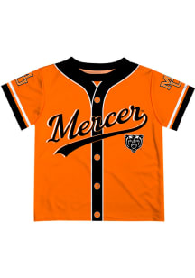 Kyle Lewis Mercer Bears Infant Solid Short Sleeve T-Shirt Orange