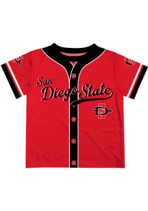 Ty France San Diego State Aztecs Infant Solid Short Sleeve T-Shirt Red