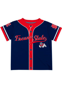 Aaron Judge   Fresno State Bulldogs Toddler Blue Solid Short Sleeve T-Shirt