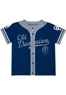 Ryan Yarbrough   Old Dominion Monarchs Toddler Blue Solid Short Sleeve T-Shirt