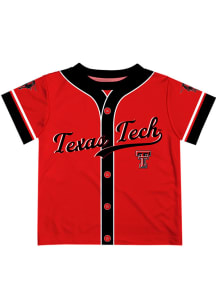 Josh Jung   Texas Tech Red Raiders Toddler Red Solid Short Sleeve T-Shirt