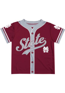 Hunter Renfroe   Mississippi State Bulldogs Youth Maroon Solid Short Sleeve T-Shirt
