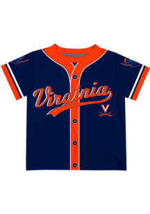 Chris Taylor   Virginia Cavaliers Youth Blue Solid Short Sleeve T-Shirt