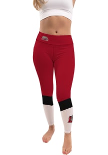 Lafayette College Womens Maroon Colorblock Plus Size Athletic Pants