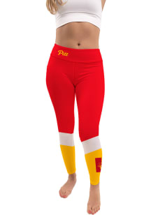 Pitt State Gorillas Womens Red Colorblock Plus Size Athletic Pants