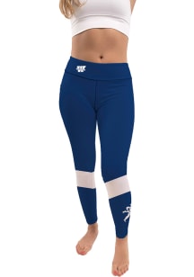 Washburn Ichabods Womens Blue Colorblock Plus Size Athletic Pants