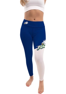 Vive La Fete Florida Gulf Coast Eagles Womens Blue Colorblock Letter Plus Size Athletic Pants