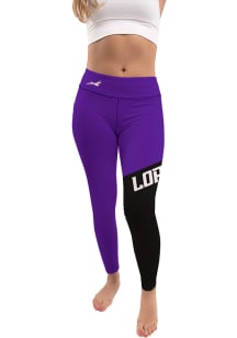 Vive La Fete Grand Canyon Antelopes Womens Purple Colorblock Letter Plus Size Athletic Pants