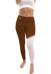 Lehigh University Womens Brown Colorblock Letter Plus Size Athletic Pants
