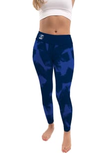 Creighton Bluejays Womens Blue Paint Brush Plus Size Athletic Pants