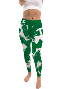 Vive La Fete Eastern Michigan Eagles Womens Green Paint Brush Plus Size Athletic Pants
