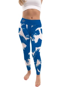 Grand Valley State Lakers Womens Blue Paint Brush Pants