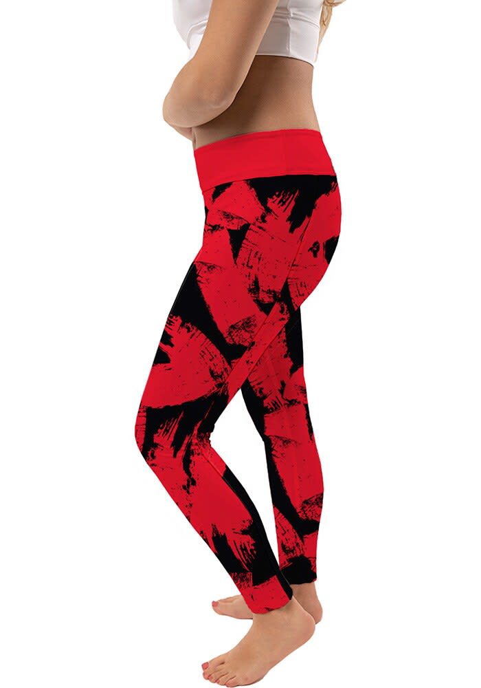 Vive La Fete Miami RedHawks Womens Red Paint Brush Pants