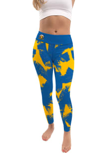 Morehead State Eagles Womens Blue Paint Brush Pants