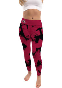 New Mexico State Aggies Womens Red Paint Brush Pants