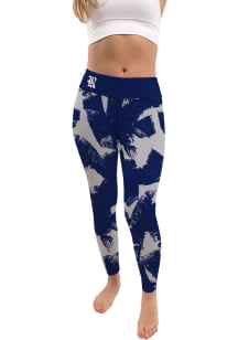 Vive La Fete Rice Owls Womens Blue Paint Brush Plus Size Athletic Pants