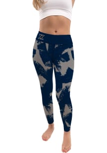 Xavier Musketeers Womens Blue Paint Brush Plus Size Athletic Pants