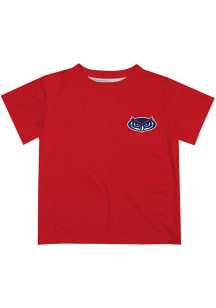 Vive La Fete Florida Atlantic Owls Youth Red Impressions Short Sleeve T-Shirt