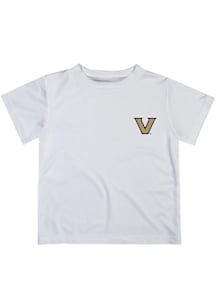 Vive La Fete Vanderbilt Commodores Youth White Impressions Short Sleeve T-Shirt