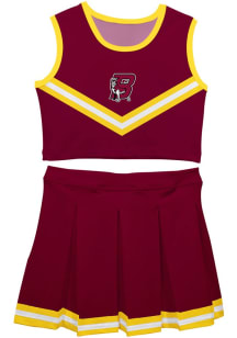 Vive La Fete Bloomsburg University Huskies Girls Maroon Ashley 2 Pc Set Cheer