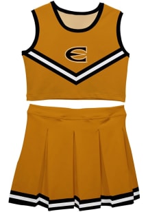 Vive La Fete Emporia State Hornets Girls Gold Ashley 2 Pc Set Cheer