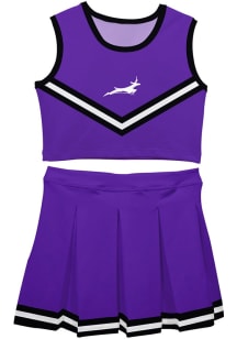 Vive La Fete Grand Canyon Antelopes Girls Purple Ashley 2 Pc Set Cheer