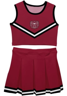 Vive La Fete Missouri State Bears Girls Maroon Ashley 2 Pc Set Cheer