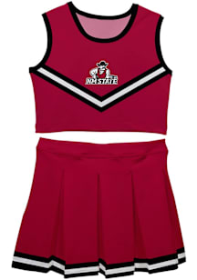 Vive La Fete New Mexico State Aggies Girls Crimson Ashley 2 Pc Set Cheer