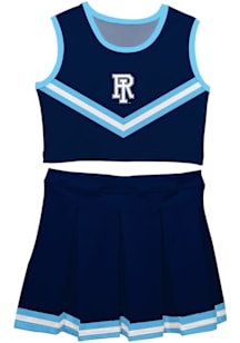 Vive La Fete Rhode Island Rams Girls Navy Blue Ashley 2 Pc Set Cheer