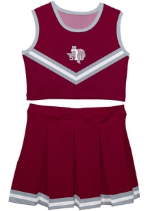 Vive La Fete Texas Southern Tigers Girls Maroon Ashley 2 Pc Set Cheer