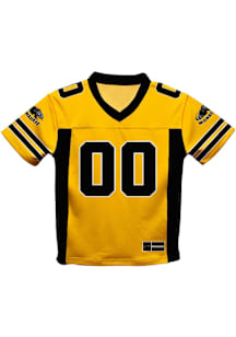 Vive La Fete Wisconsin-Milwaukee Panthers Toddler Gold Mesh Football Jersey