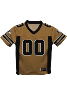 Vive La Fete Wofford Terriers Toddler Gold Mesh Football Jersey