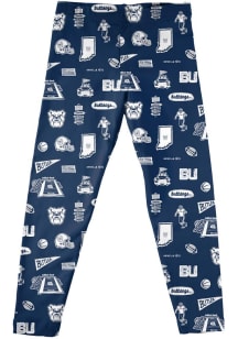 Vive La Fete Butler Bulldogs Girls Blue Impressions Bottoms Leggings