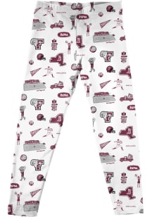 Vive La Fete Fordham Rams Girls White Impressions Bottoms Leggings